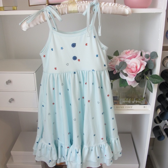 Jane & Jo (Jane + Jo) Girl's 4th of July Dress Size 5Y EUC - Picture 2 of 7
